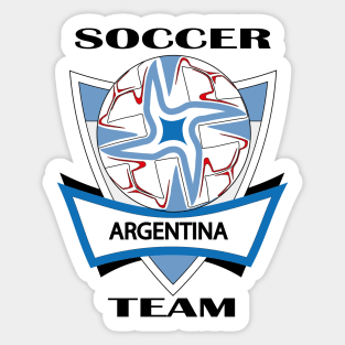 Argentina Soccer Team Sticker